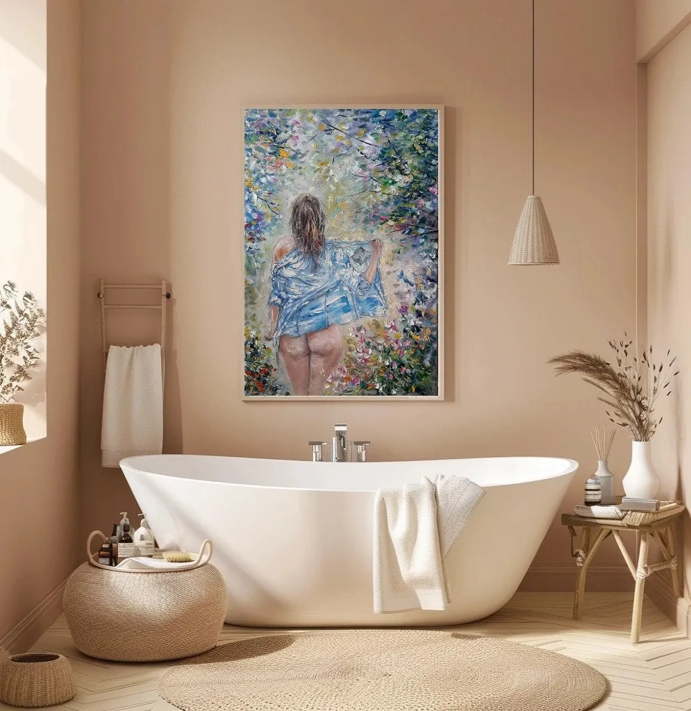 Fantasy — original impressionist oil painting by Volodymyr Myriyevskyy, 24'' x 16'' (60cm x 40cm) — photo 3