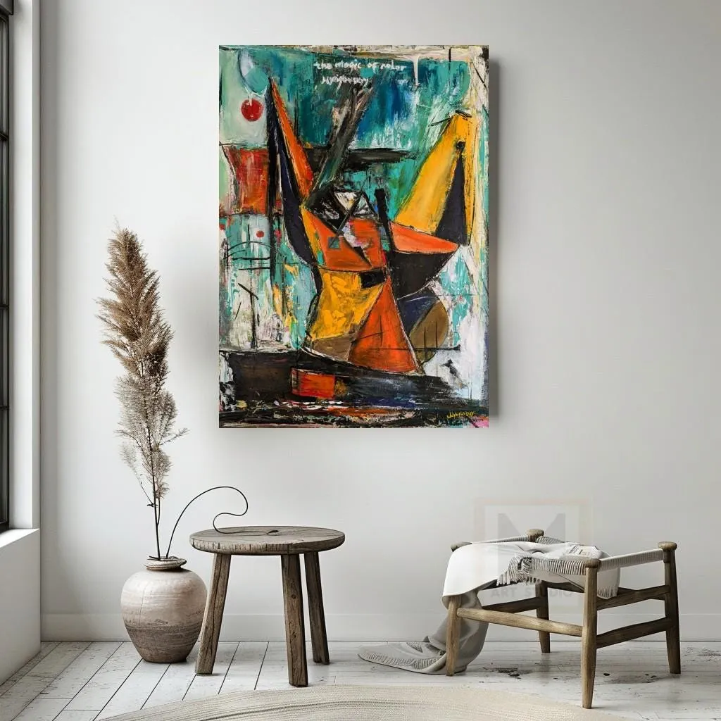 Opinion and Ghost — original impressionist oil painting by Volodymyr Myriyevskyy, 20''x28'' (70cm x 50cm) — photo 4
