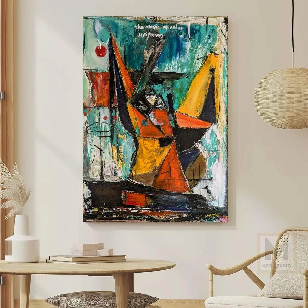 Opinion and Ghost — original impressionist oil painting by Volodymyr Myriyevskyy, 20''x28'' (70cm x 50cm) — photo 6