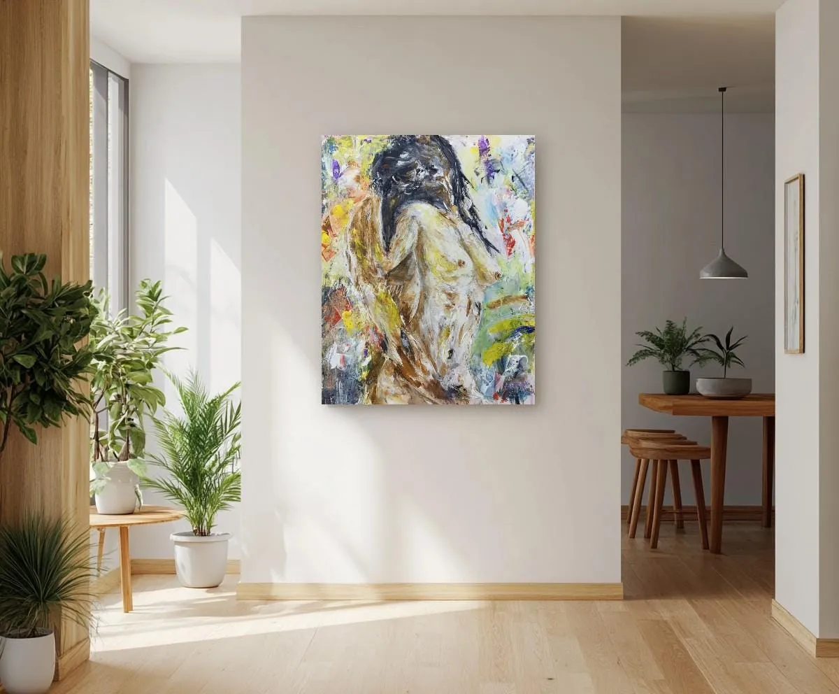 Fusion of souls — original impressionist oil painting by Volodymyr Myriyevskyy, 20''x16'' / 50x40cm — photo 6