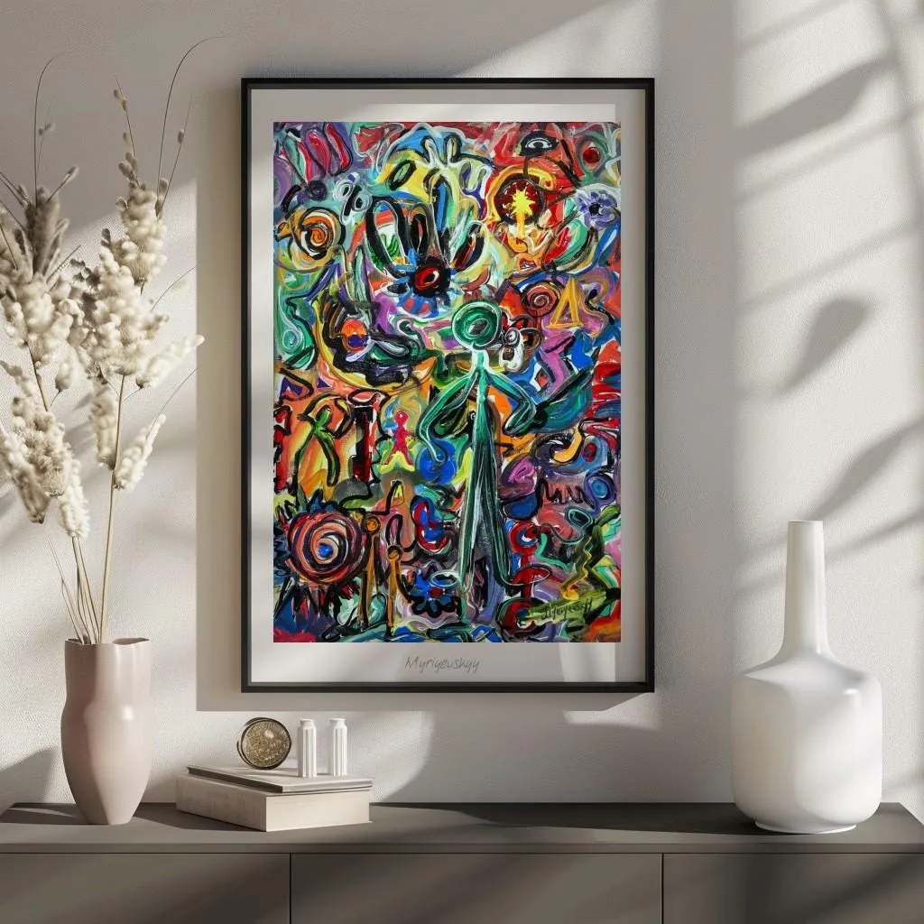Content and Form — original impressionist oil painting by Volodymyr Myriyevskyy, 16'' x 24'' (40cm x 60cm) — photo 4