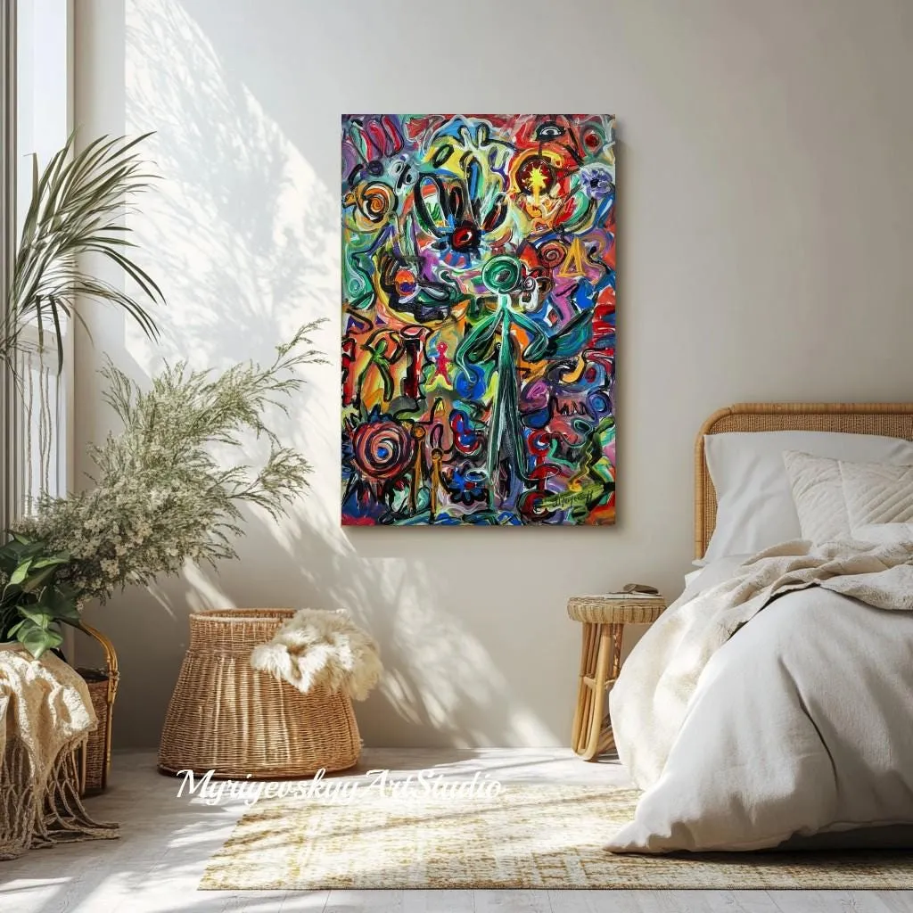 Content and Form — original impressionist oil painting by Volodymyr Myriyevskyy, 16'' x 24'' (40cm x 60cm) — photo 6