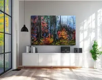 Enchanted Dark Forest — original impressionist oil painting by Volodymyr Myriyevskyy, 60 × 40 cm (24″ × 16″) — photo 3