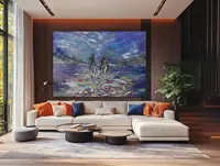Riding a horse — original impressionist oil painting by Volodymyr Myriyevskyy, 70 × 50 cm (28″ × 20″) — photo 5
