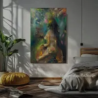 Erotic Dream — original impressionist oil painting by Volodymyr Myriyevskyy, 40 × 60 cm (16″ × 24″) — photo 3