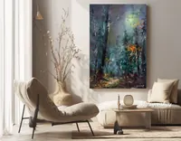 Wanderers Between Worlds — original impressionist oil painting by Volodymyr Myriyevskyy, 40 × 60 cm (16″ × 24″) — photo 7