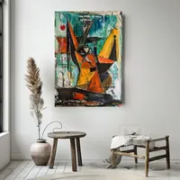 Opinion and Ghost — original impressionist oil painting by Volodymyr Myriyevskyy, 50 × 70 cm (20″ × 28″) — photo 4