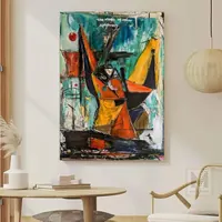 Opinion and Ghost — original impressionist oil painting by Volodymyr Myriyevskyy, 50 × 70 cm (20″ × 28″) — photo 6