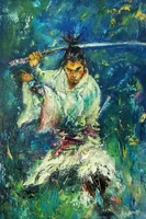 Spirit of the Warrior — original oil painting by Volodymyr Myriyevskyy