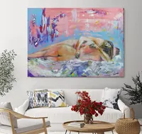 Harmony — original impressionist oil painting by Volodymyr Myriyevskyy, 70 × 50 cm (28″ × 20″) — photo 4
