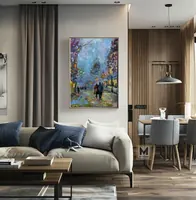 A Wonderful Walk — original impressionist oil painting by Volodymyr Myriyevskyy, 40 × 60 cm (16″ × 24″) — photo 2