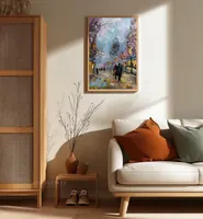 A Wonderful Walk — original impressionist oil painting by Volodymyr Myriyevskyy, 40 × 60 cm (16″ × 24″) — photo 3