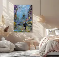 A Wonderful Walk — original impressionist oil painting by Volodymyr Myriyevskyy, 40 × 60 cm (16″ × 24″) — photo 5