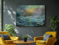 Stormy Sea — original impressionist oil painting by Volodymyr Myriyevskyy, 70 × 50 cm (28″ × 20″) — photo 4