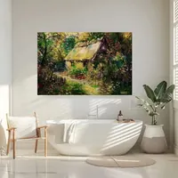 Afternoon Garden — original impressionist oil painting by Volodymyr Myriyevskyy, 60 × 40 cm (24″ × 16″) — photo 6