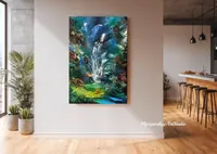 Monk meditating — original impressionist oil painting by Volodymyr Myriyevskyy, 40 × 60 cm (16″ × 24″) — photo 6
