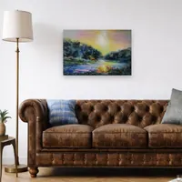 Sunrise — original impressionist oil painting by Volodymyr Myriyevskyy, 60 × 40 cm (24″ × 16″) — photo 5