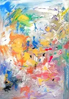 Landscape — original oil painting by Volodymyr Myriyevskyy