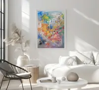 Landscape — original impressionist oil painting by Volodymyr Myriyevskyy, 50 × 70 cm (20″ × 28″) — photo 4