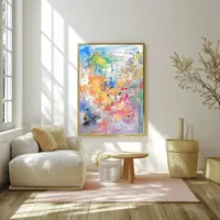 Landscape — original impressionist oil painting by Volodymyr Myriyevskyy, 50 × 70 cm (20″ × 28″) — photo 6