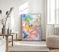 Landscape — original impressionist oil painting by Volodymyr Myriyevskyy, 50 × 70 cm (20″ × 28″) — photo 7