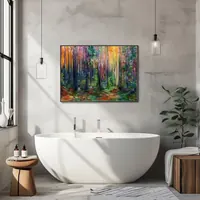 Fairy Tale Forest — original impressionist oil painting by Volodymyr Myriyevskyy, 70 × 50 cm (28″ × 20″) — photo 3