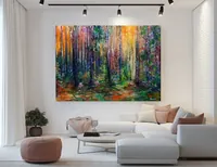Fairy Tale Forest — original impressionist oil painting by Volodymyr Myriyevskyy, 70 × 50 cm (28″ × 20″) — photo 9