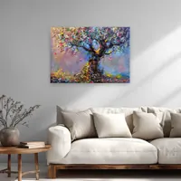 Tree of Life — original impressionist oil painting by Volodymyr Myriyevskyy, 70 × 50 cm (28″ × 20″) — photo 5