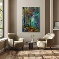 Forest Dream — original impressionist oil painting by Volodymyr Myriyevskyy, 40 × 60 cm (16″ × 24″) — photo 6