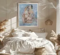 Erotic Oil Painting — original impressionist oil painting by Volodymyr Myriyevskyy, 50 × 60 cm (20″ × 24″) — photo 4