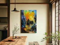 Four Horsemen of the Apocalypse — original impressionist oil painting by Volodymyr Myriyevskyy, 40 × 60 cm (16″ × 24″) — photo 3
