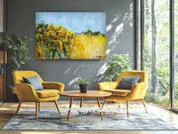 Golden Field — original impressionist oil painting by Volodymyr Myriyevskyy, 60 × 40 cm (24″ × 16″) — photo 3