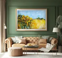 Golden Field — original impressionist oil painting by Volodymyr Myriyevskyy, 60 × 40 cm (24″ × 16″) — photo 5