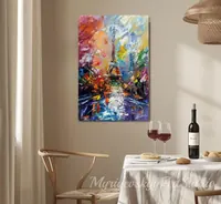 Paris, the City of Lights — original impressionist oil painting by Volodymyr Myriyevskyy, 40 × 60 cm (16″ × 24″) — photo 4