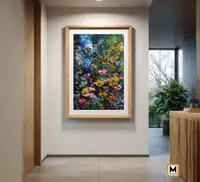 Butterflies — original impressionist oil painting by Volodymyr Myriyevskyy, 40 × 60 cm (16″ × 24″) — photo 3