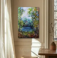 Small fisherman — original impressionist oil painting by Volodymyr Myriyevskyy, 40 × 60 cm (16″ × 24″) — photo 5