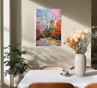 Golden Moment — original impressionist oil painting by Volodymyr Myriyevskyy, 40 × 60 cm (16″ × 24″) — photo 2