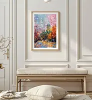 Golden Moment — original impressionist oil painting by Volodymyr Myriyevskyy, 40 × 60 cm (16″ × 24″) — photo 3