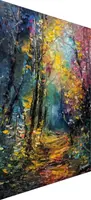 Dream Path — original impressionist oil painting by Volodymyr Myriyevskyy, 40 × 60 cm (16″ × 24″) — photo 2