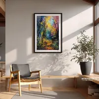 Dream Path — original impressionist oil painting by Volodymyr Myriyevskyy, 40 × 60 cm (16″ × 24″) — photo 3