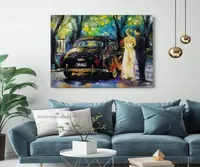 Classic Elegance — original impressionist oil painting by Volodymyr Myriyevskyy, 70 × 50 cm (28″ × 20″) — photo 6