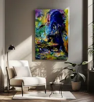Mystical Alchemist — original impressionist oil painting by Volodymyr Myriyevskyy, 40 × 60 cm (16″ × 24″) — photo 5