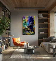 Mystical Alchemist — original impressionist oil painting by Volodymyr Myriyevskyy, 40 × 60 cm (16″ × 24″) — photo 7