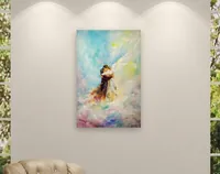 In the Arms of an Angel — original impressionist oil painting by Volodymyr Myriyevskyy, 40 × 60 cm (16″ × 24″) — photo 7