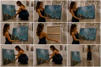 Chronicles of Pirate Adventures — original impressionist oil painting by Volodymyr Myriyevskyy, 70 × 50 cm (28″ × 20″) — photo 10