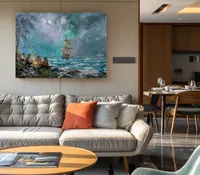 Chronicles of Pirate Adventures — original impressionist oil painting by Volodymyr Myriyevskyy, 70 × 50 cm (28″ × 20″) — photo 7